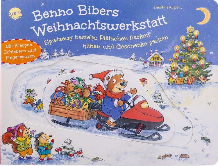 Produktbild: Benno Bibers Weihnachtswerkstatt. Spielzeug basteln, Pl&auml;tzchen backen, n&auml;hen und Geschenke packen