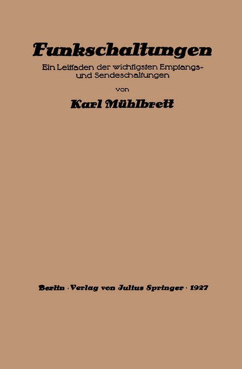 Produktbild: Funkschaltungen