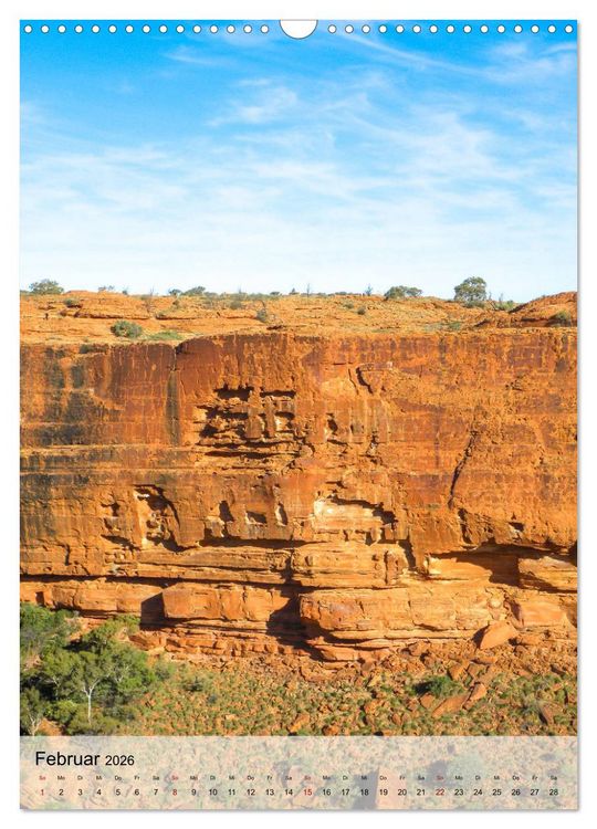 Produktbild: Australien - Eine Rundreise (Wandkalender 2026 DIN A3 hoch), CALVENDO Monatskalender