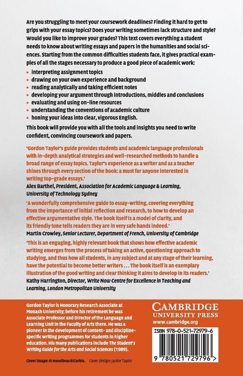 Produktbild: A Student's Writing Guide