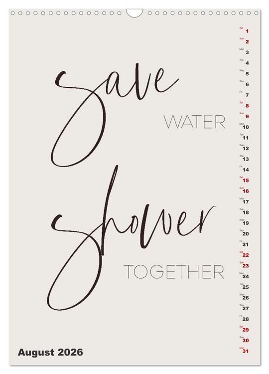 Produktbild: Love your planet (Wall Calendar 2026 DIN A3 portrait), CALVENDO 12 Month Wall Calendar