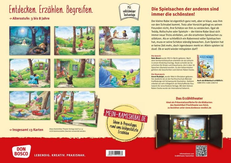 Produktbild: Alles meins! Oder: 10 Tricks, wie man alles kriegen kann. Kamishibai Bildkartenset