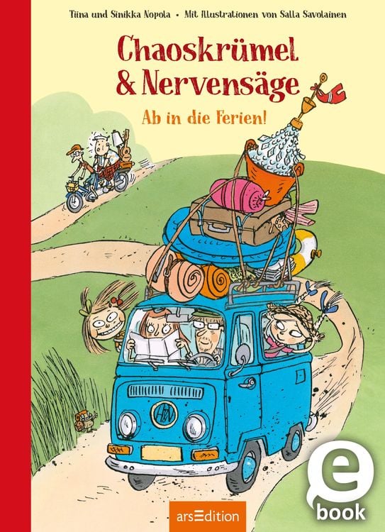 Bild vom Artikel Chaoskrümel & Nervensäge - Ab in die Ferien! (Chaoskrümel & Nervensäge 2) vom Autor Sinikka Nopola
