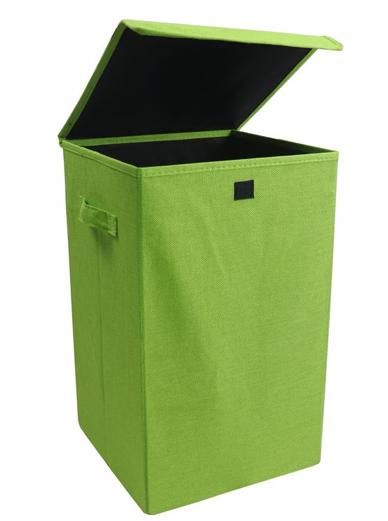 Produktbild: W&auml;schekorb W&auml;schebox Stoffbox mit Deckel Dreso M
