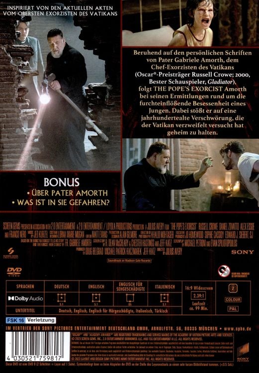 Produktbild: The Pope's Exorcist