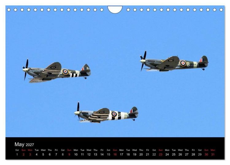 Produktbild: Battle of Britain collection 75th Anniversary (Wall Calendar 2027 DIN A4 landscape), CALVENDO 12 Month Wall Calendar