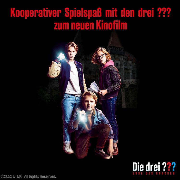 Produktbild: Die drei ??? Erbe des Drachen Spiel zum Film
