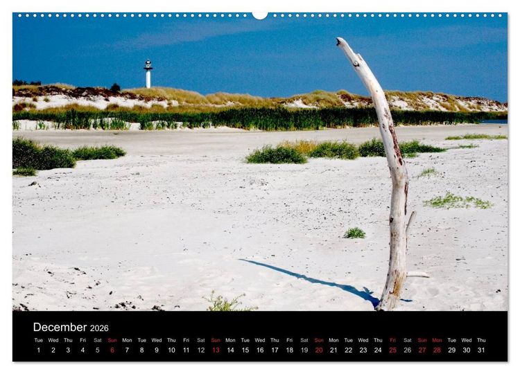 Produktbild: Bornholm - Denmark (High Quality Premium Wall Calendar 2026 DIN A2 landscape),CALVENDO 12 Month Wall Calendar