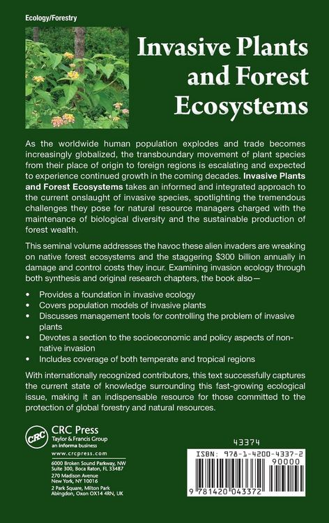 Produktbild: Invasive Plants and Forest Ecosystems