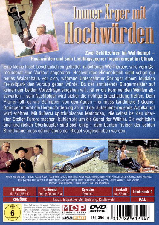 Produktbild: Immer &Auml;rger mit Hochw&uuml;rden