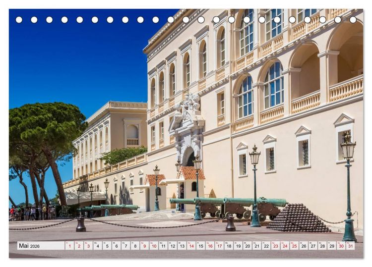 Produktbild: C&Ocirc;TE D&rsquo;AZUR Bezaubernde Orte (Tischkalender 2026 DIN A5 quer), CALVENDO Monatskalender
