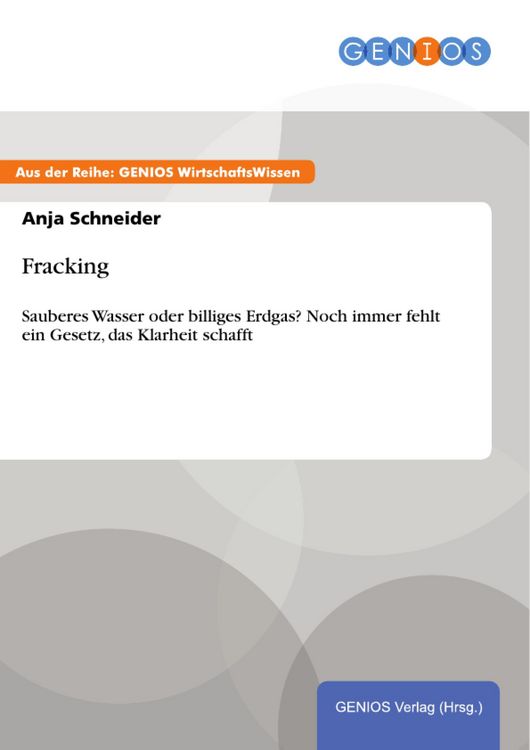 Produktbild: Fracking