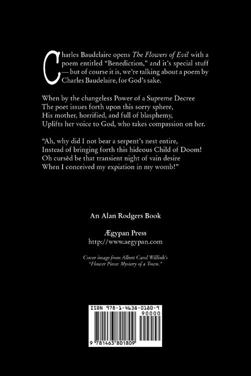 Produktbild: The Flowers of Evil by Charles P. Baudelaire, Poetry, European, French