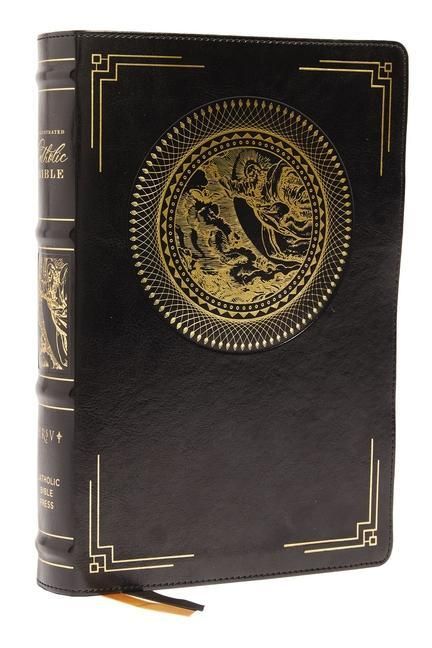 Produktbild: NRSVCE, Illustrated Catholic Bible, Leathersoft, Black, Comfort Print