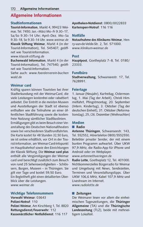 Produktbild: TRESCHER Reisef&uuml;hrer Weimar