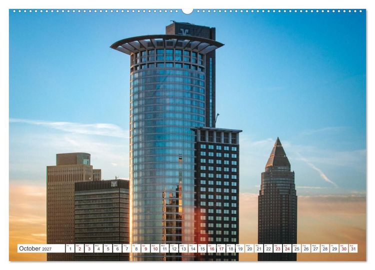 Produktbild: Frankfurt most beautiful places (High Quality Premium Wall Calendar 2027 DIN A2 landscape),CALVENDO 12 Month Wall Calendar