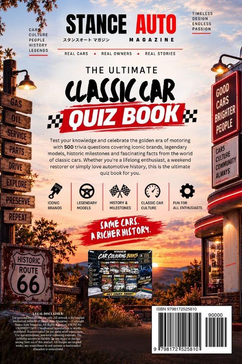 Produktbild: The Ultimate Classic Car Quiz Book