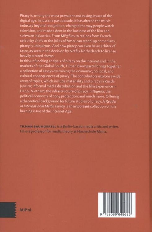 Produktbild: A Reader on International Media Piracy