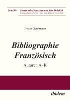 Produktbild: Bibliographie Franz&ouml;sisch
