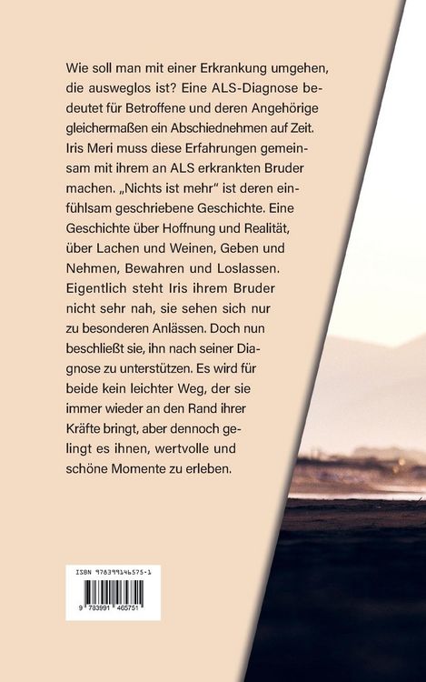 Produktbild: Nichts ist mehr