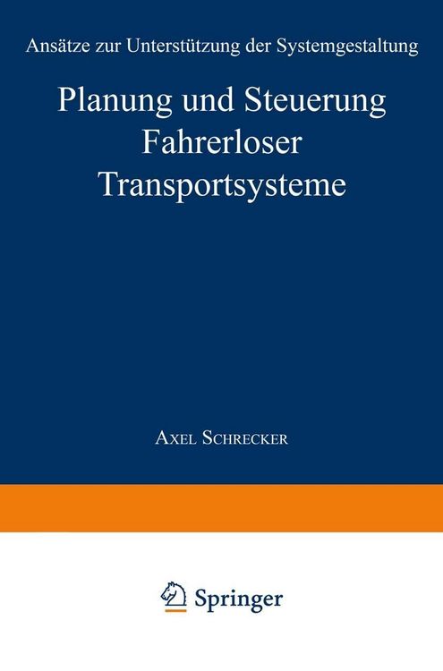 Produktbild: Planung und Steuerung Fahrerloser Transportsysteme