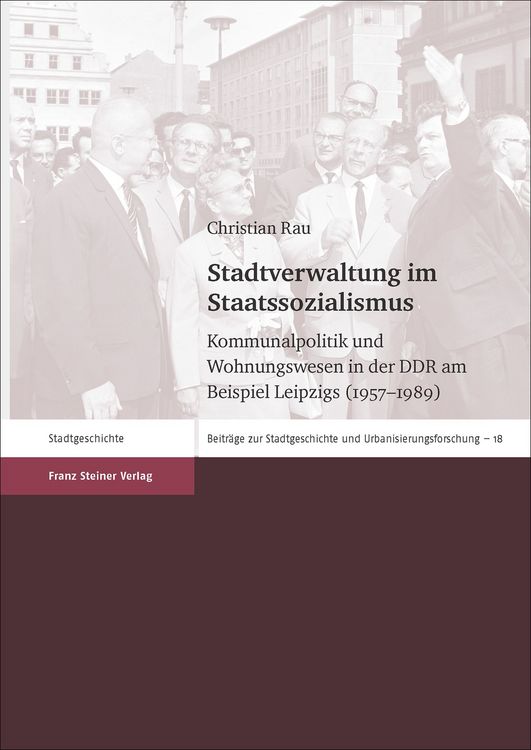 Produktbild: Stadtverwaltung im Staatssozialismus