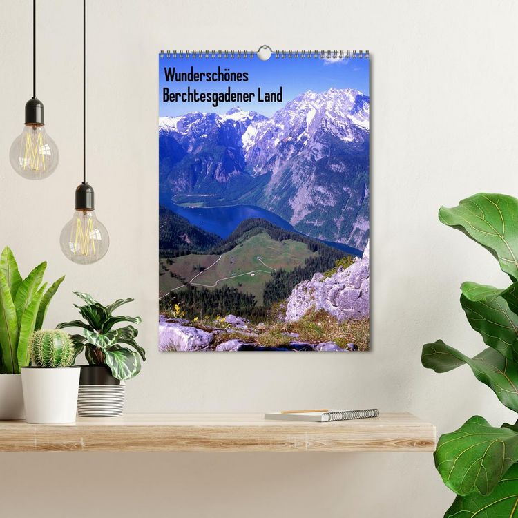 Produktbild: Wundersch&ouml;nes Berchtesgadener Land (Wandkalender 2026 DIN A3 hoch), CALVENDO Monatskalender