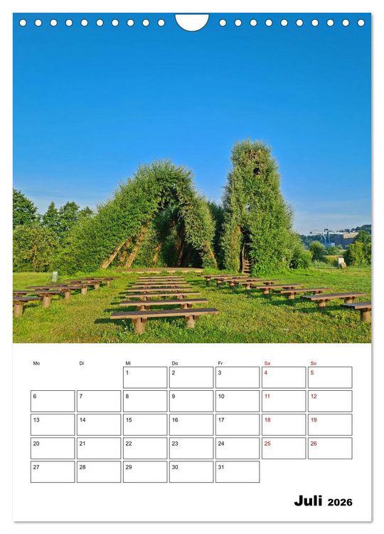 Produktbild: Boizenburg am Elberadweg (Wandkalender 2026 DIN A4 hoch), CALVENDO Monatskalender