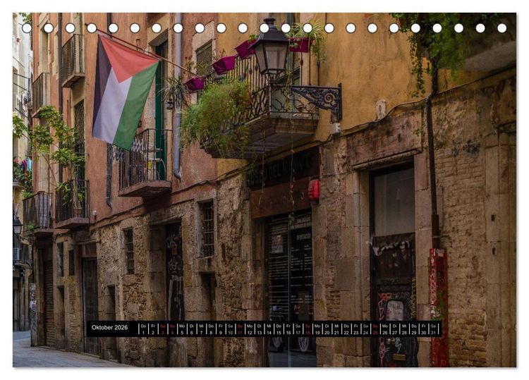 Produktbild: Costa Brava &ndash; inklusive Barcelona (Tischkalender 2026 DIN A5 quer), CALVENDO Monatskalender
