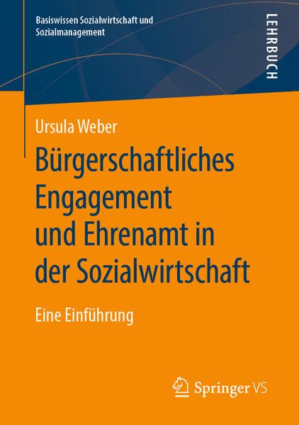 Produktbild: B&uuml;rgerschaftliches Engagement und Ehrenamt in der Sozialwirtschaft