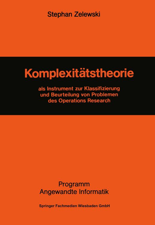 Produktbild: Komplexit&auml;tstheorie