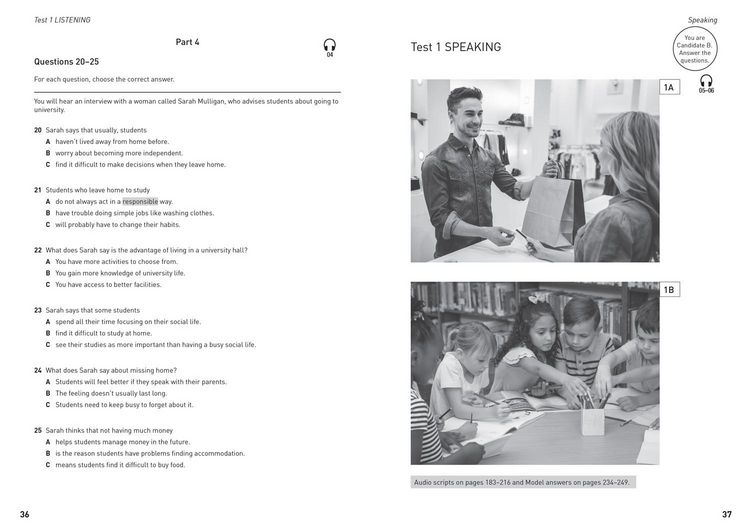 Produktbild: Collins Cambridge English - Practice Tests for B1 Preliminary for Schools (Pet) (Volume 2)