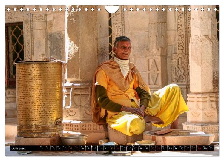 Produktbild: Buddhistische M&ouml;nche - das Leben f&uuml;r Buddha (Wandkalender 2026 DIN A4 quer), CALVENDO Monatskalender