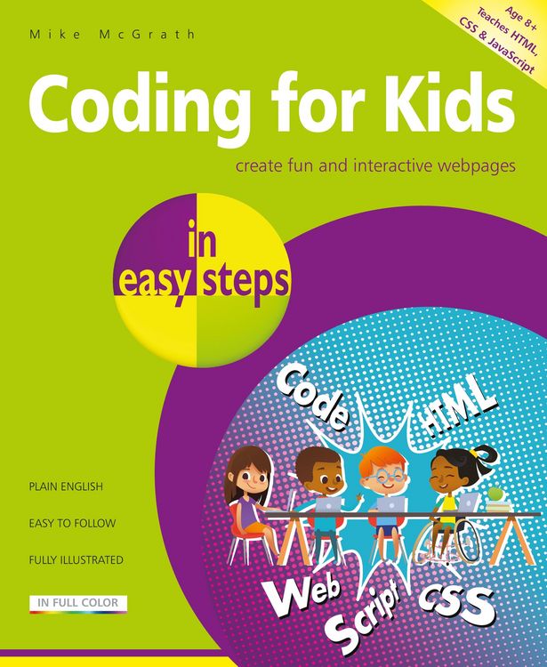 Produktbild: Coding for Kids in easy steps