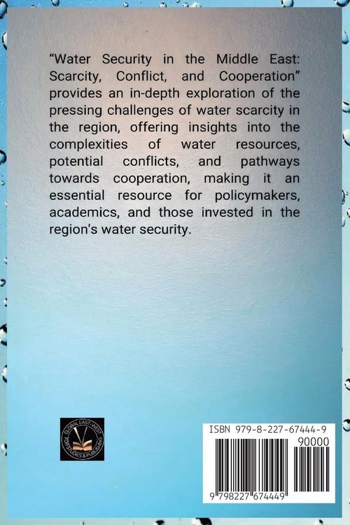Produktbild: Water Security In The Middle East