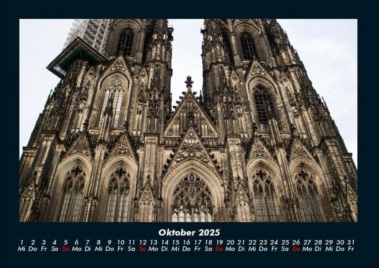 Produktbild: Architektur 2025 Fotokalender DIN A4