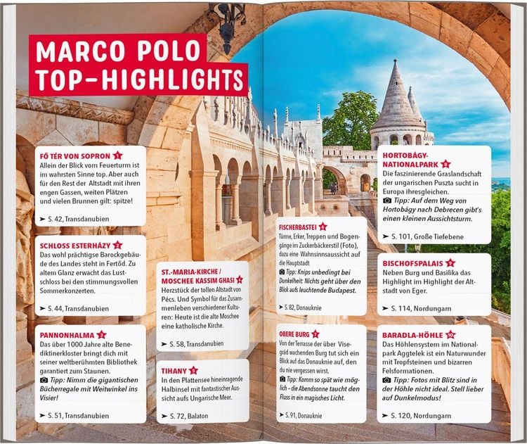 Produktbild: MARCO POLO Reisef&uuml;hrer Ungarn