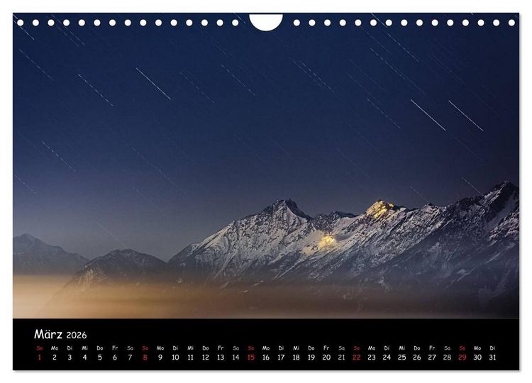 Produktbild: Tiroler Stimmungen (Wandkalender 2026 DIN A4 quer), CALVENDO Monatskalender