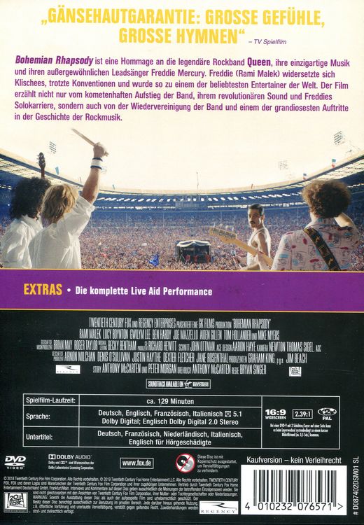 Produktbild: Bohemian Rhapsody