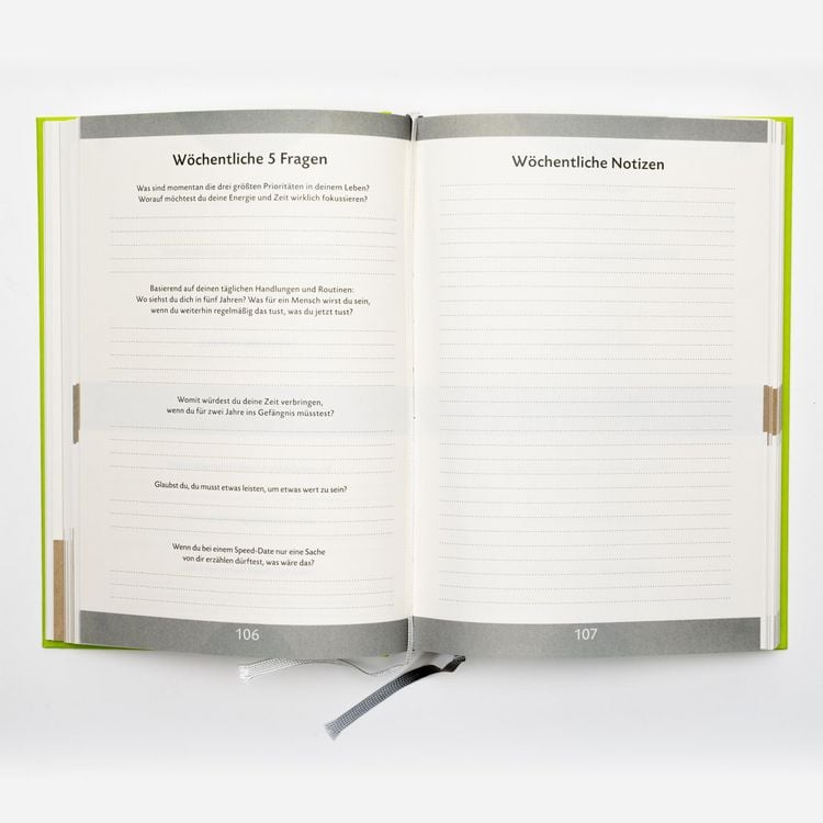 Produktbild: Das 6-Minuten-Tagebuch (limone)