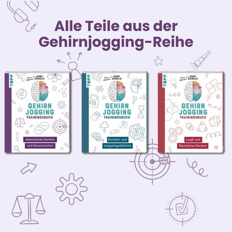 Produktbild: Gehirnjogging &ndash; Trainingsbuch: Assoziatives Denken und Konzentration