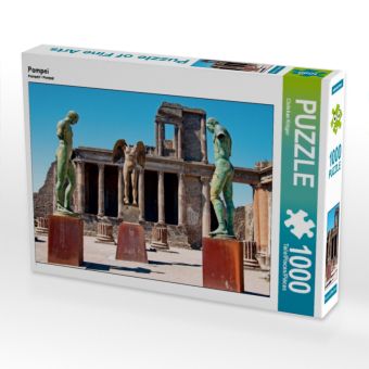 Produktbild: CALVENDO Puzzle Pompei | 1000 Teile Lege-Gr&ouml;&szlig;e 64 &times; 48 cm Foto-Puzzle f&uuml;r gl&uuml;ckliche Stunden