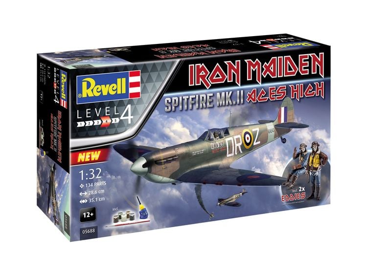 Produktbild: Geschenkset Spitfire Mk.II "Aces High" Iron Maiden
