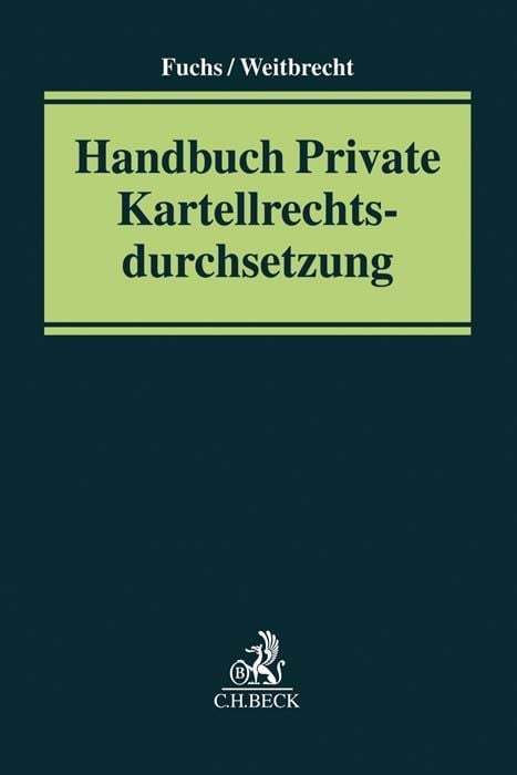 Produktbild: Handbuch Private Kartellrechtsdurchsetzung