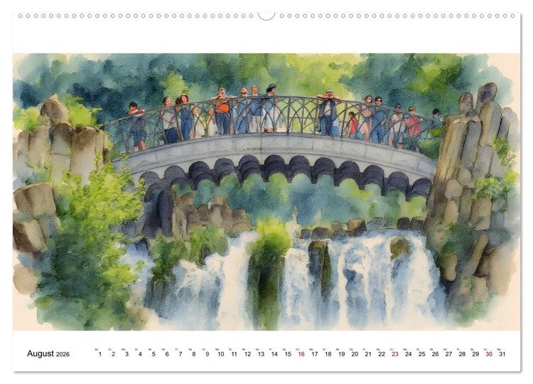 Produktbild: DOCUMENTA-Stadt Kassel (Wandkalender 2026 DIN A2 quer), CALVENDO Monatskalender