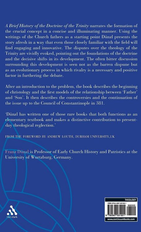 Produktbild: A Brief History of the Doctrine of the Trinity in the Early Church