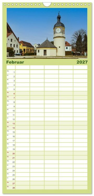Produktbild: Familienplaner 2027 - Burghausen an der Salzach mit 5 Spalten (Wandkalender, 21 x 45 cm) CALVENDO