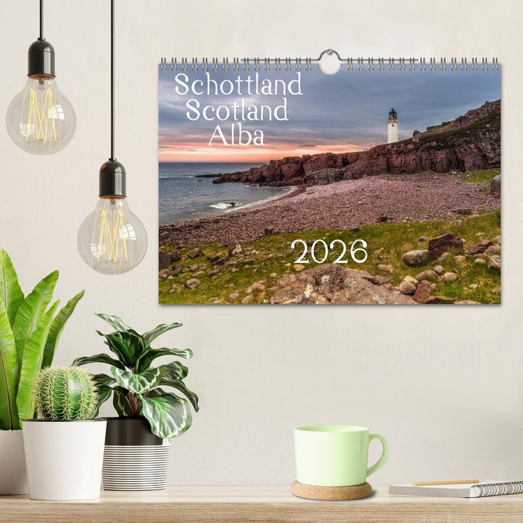 Produktbild: Schottland - Scotland - Alba (Wandkalender 2026 DIN A4 quer), CALVENDO Monatskalender