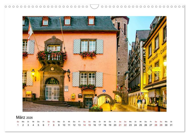 Produktbild: Cochem - an der Mosel (Wandkalender 2026 DIN A3 quer), CALVENDO Monatskalender