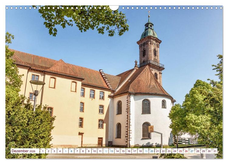 Produktbild: Villingen - historische und moderne Z&auml;hringerstadt (Wandkalender 2026 DIN A3 quer), CALVENDO Monatskalender